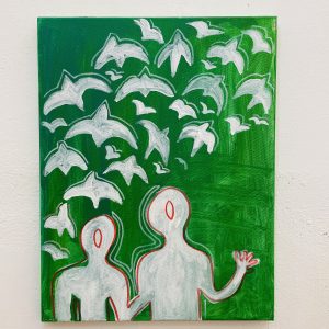Sky Birds - Green